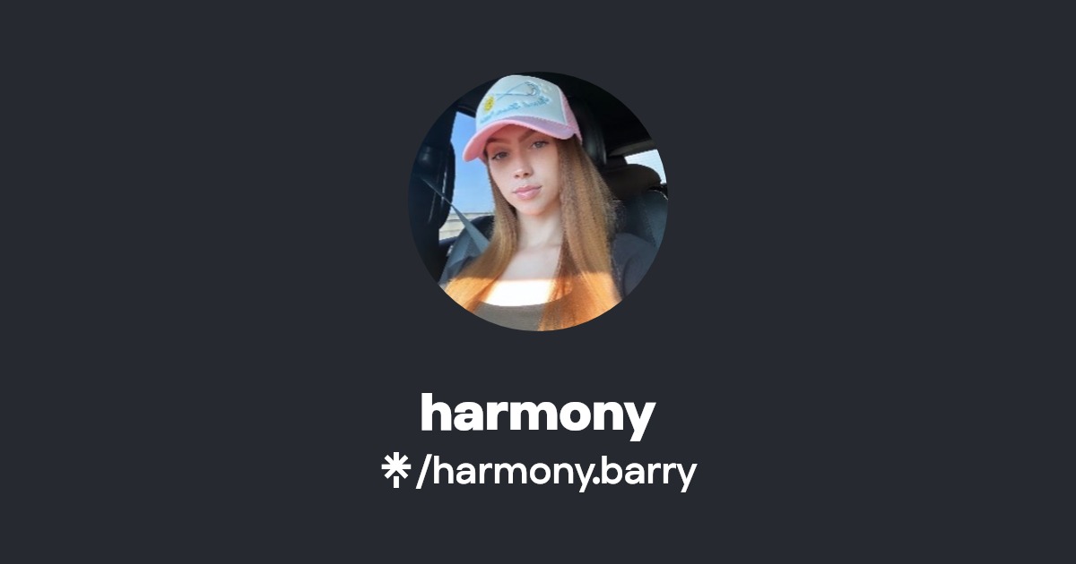 harmony Find harmony Onlyfans Linktree