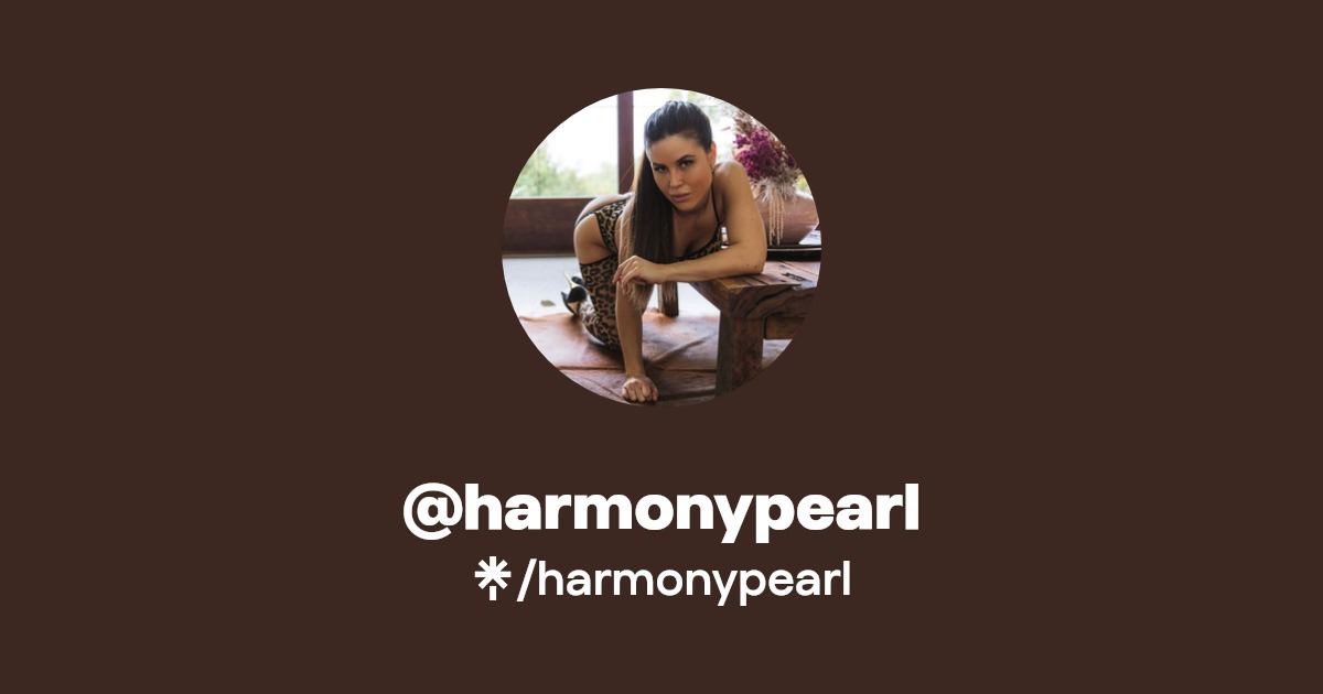 harmonypearl - Find @harmonypearl Onlyfans - Linktree