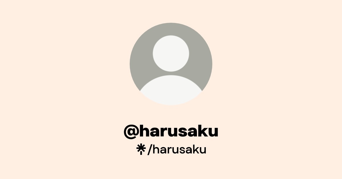 harusaku | Instagram, Facebook | Linktree