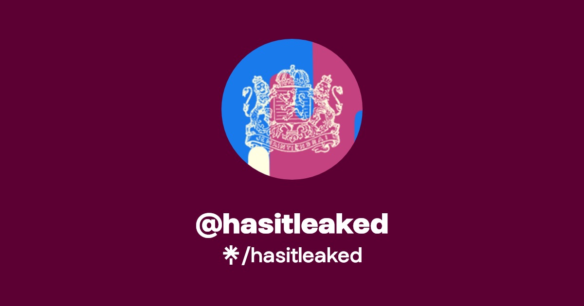 hasitleaked | Twitter, Facebook | Linktree