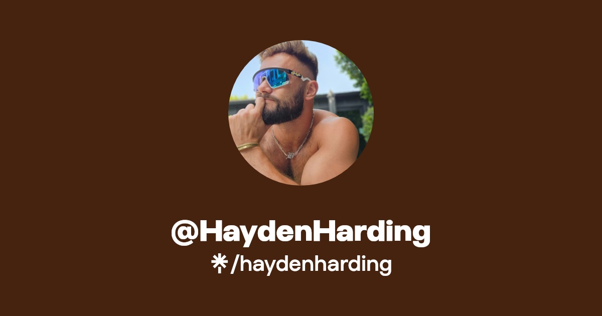@HaydenHarding - Find @HaydenHarding Onlyfans - Linktree