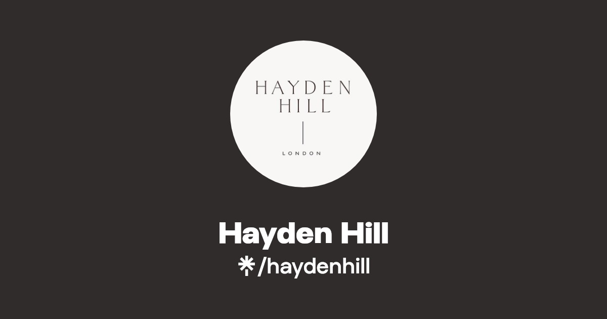 Hayden Hill Facebook Linktree