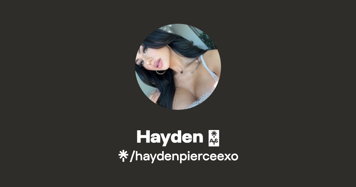 Hayden 🦋 - Find Hayden 🦋 Onlyfans - Linktree