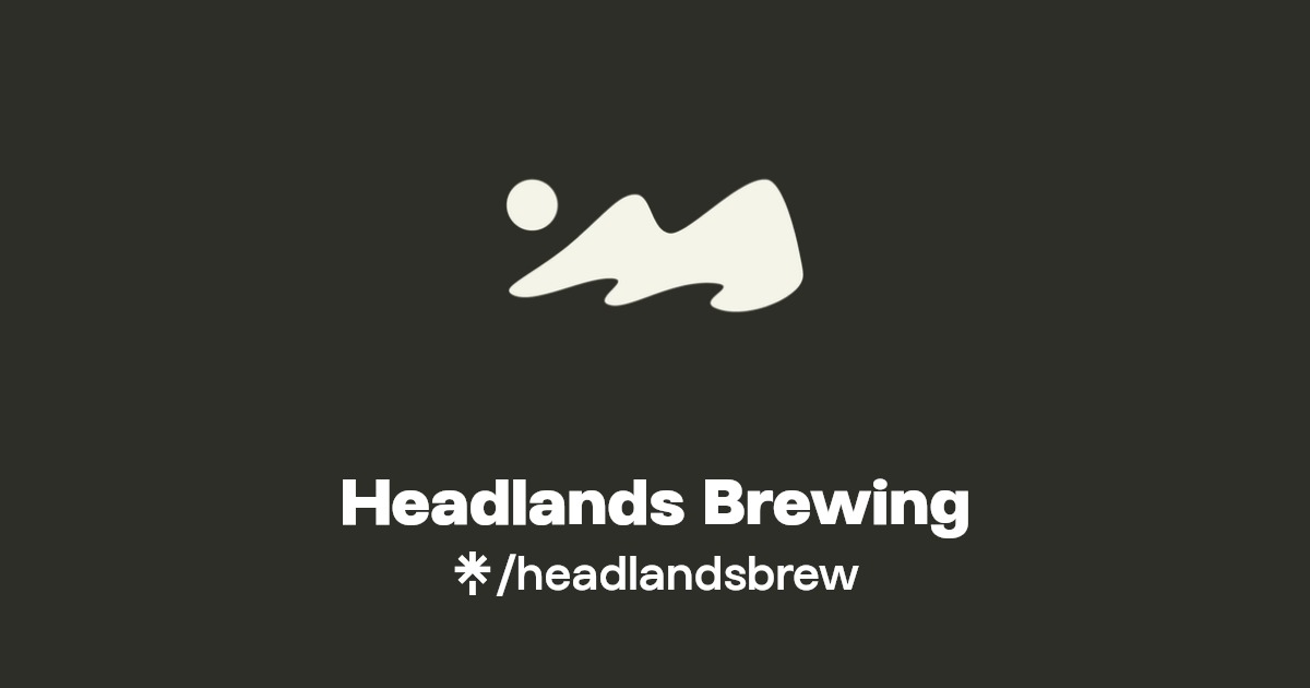 Headlands Brewing Instagram, Facebook Linktree