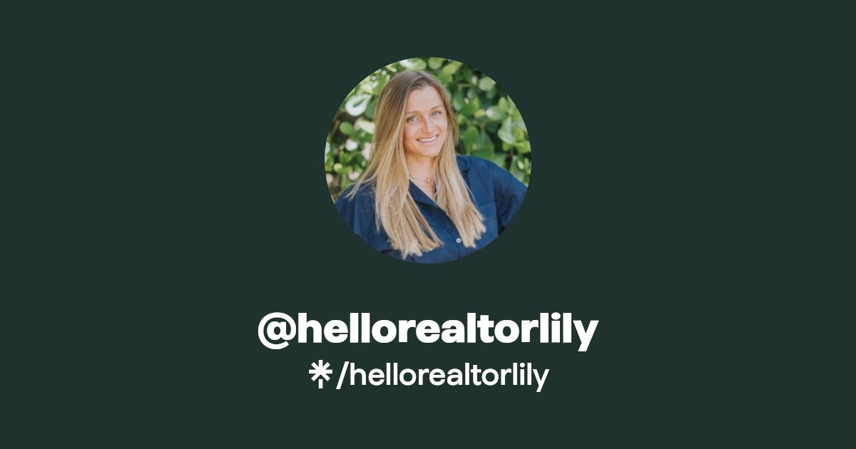 hellorealtorlily | Facebook | Linktree