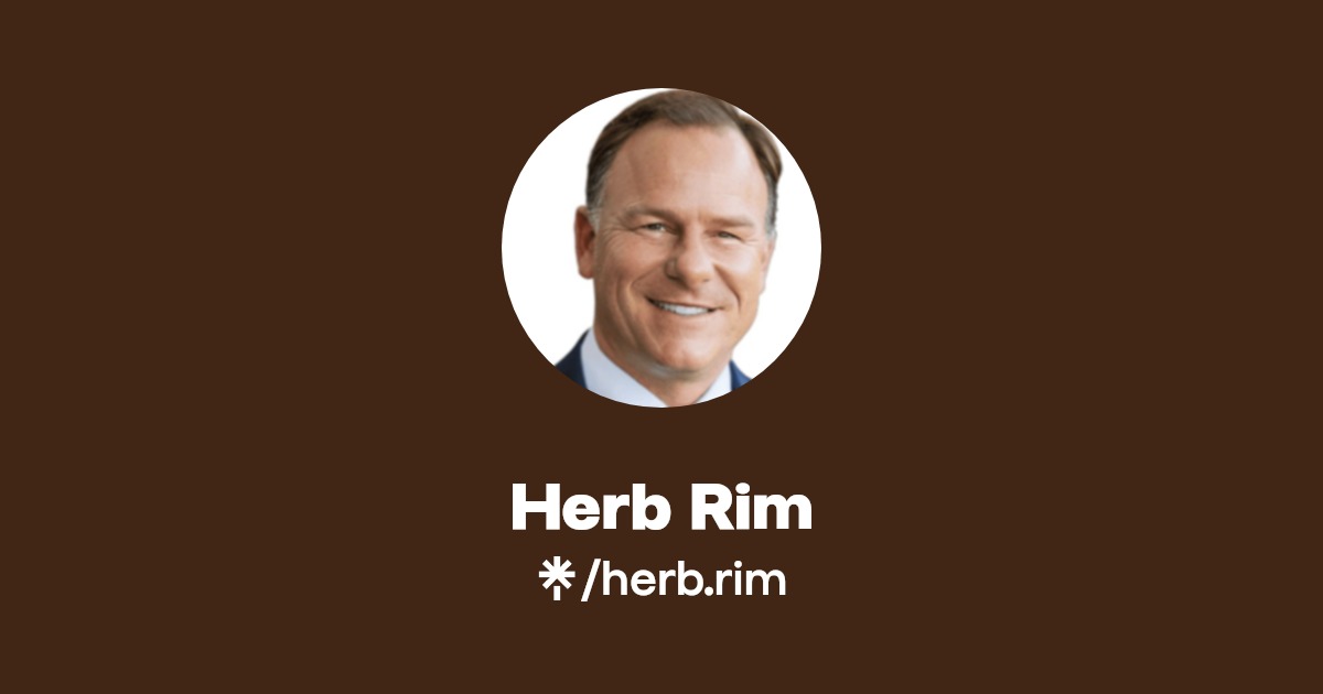 Herb Rim Instagram, Facebook Linktree