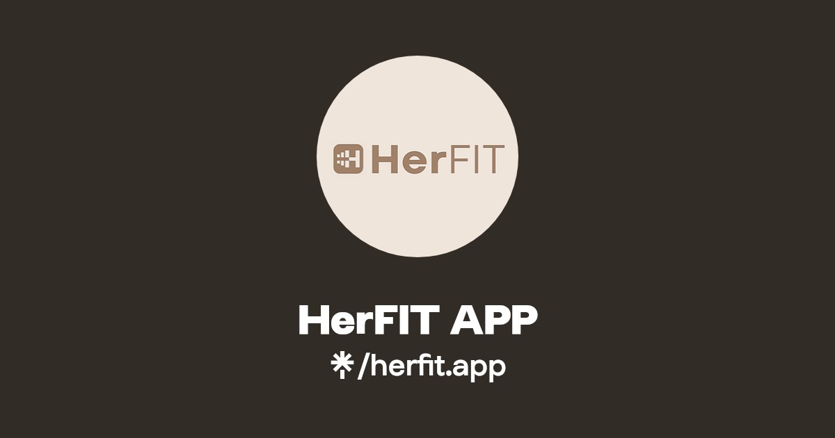 HerFIT APP | Linktree