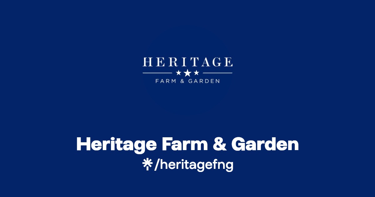 Heritage Farm & Garden Facebook Linktree