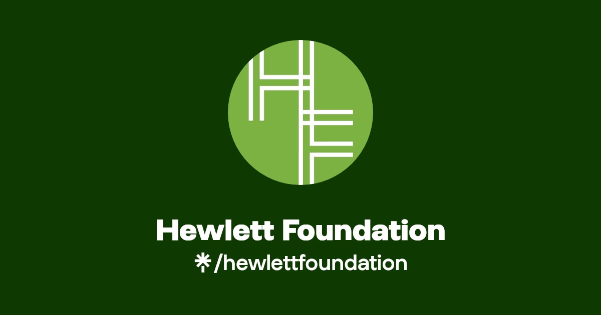 Hewlett Foundation Instagram, Facebook Linktree