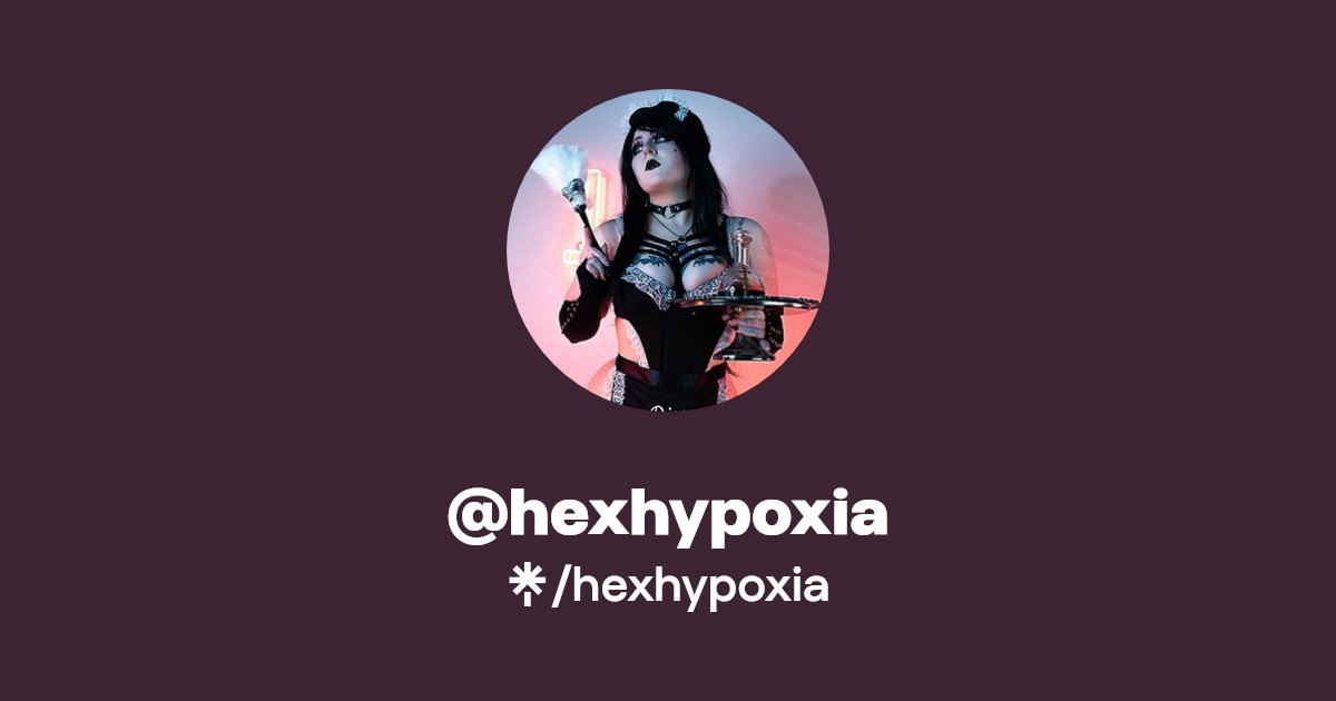 hexhypoxia - Find @hexhypoxia Onlyfans - Linktree