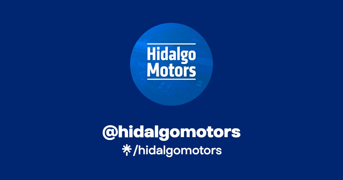 hidalgomotors Instagram, Facebook Linktree
