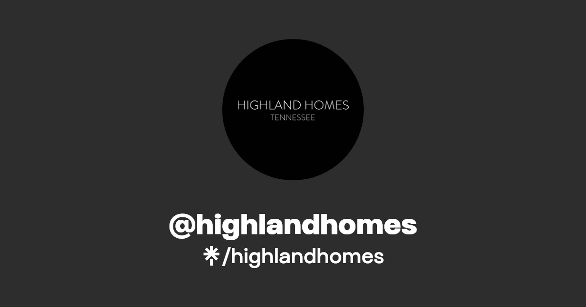 highlandhomes Linktree