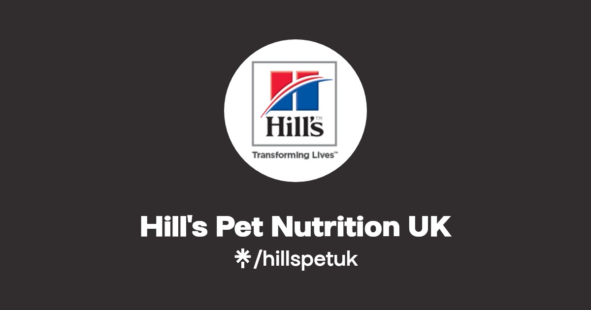 Hill's Pet Nutrition UK Instagram, Facebook Linktree