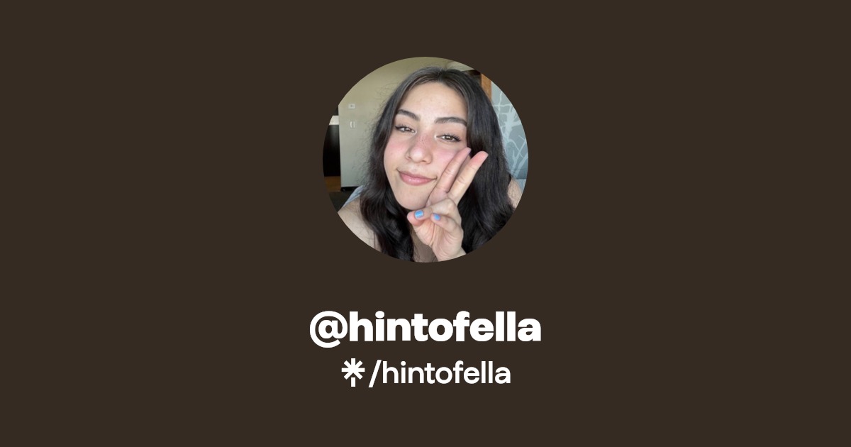 @hintofella | Linktree