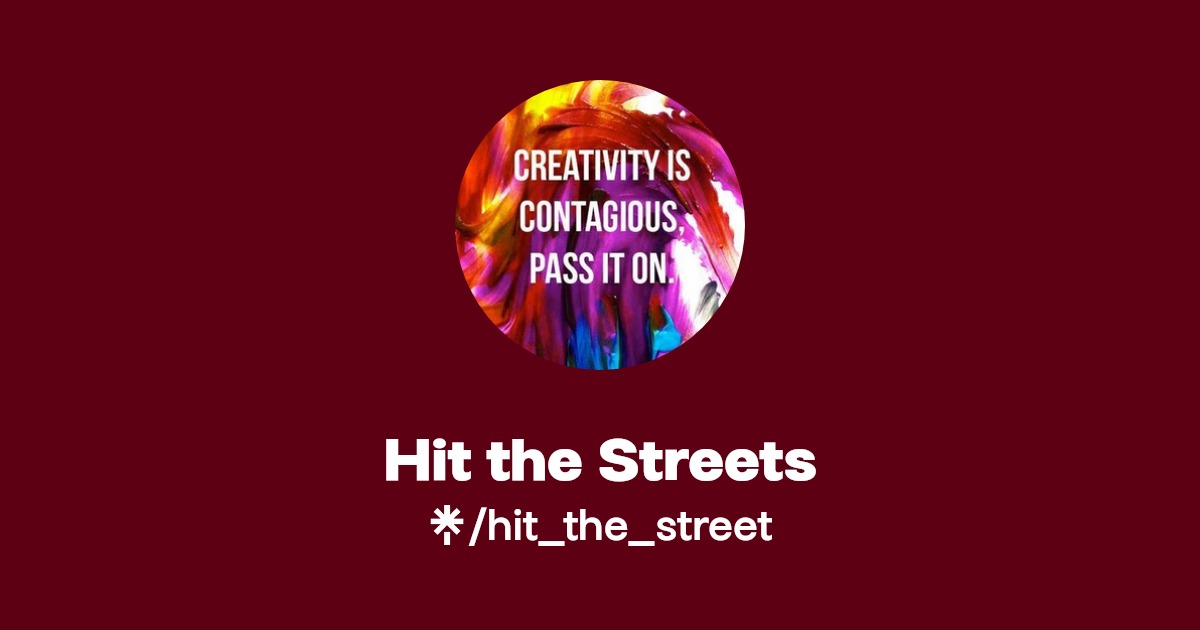 Hit the Streets Instagram Linktree