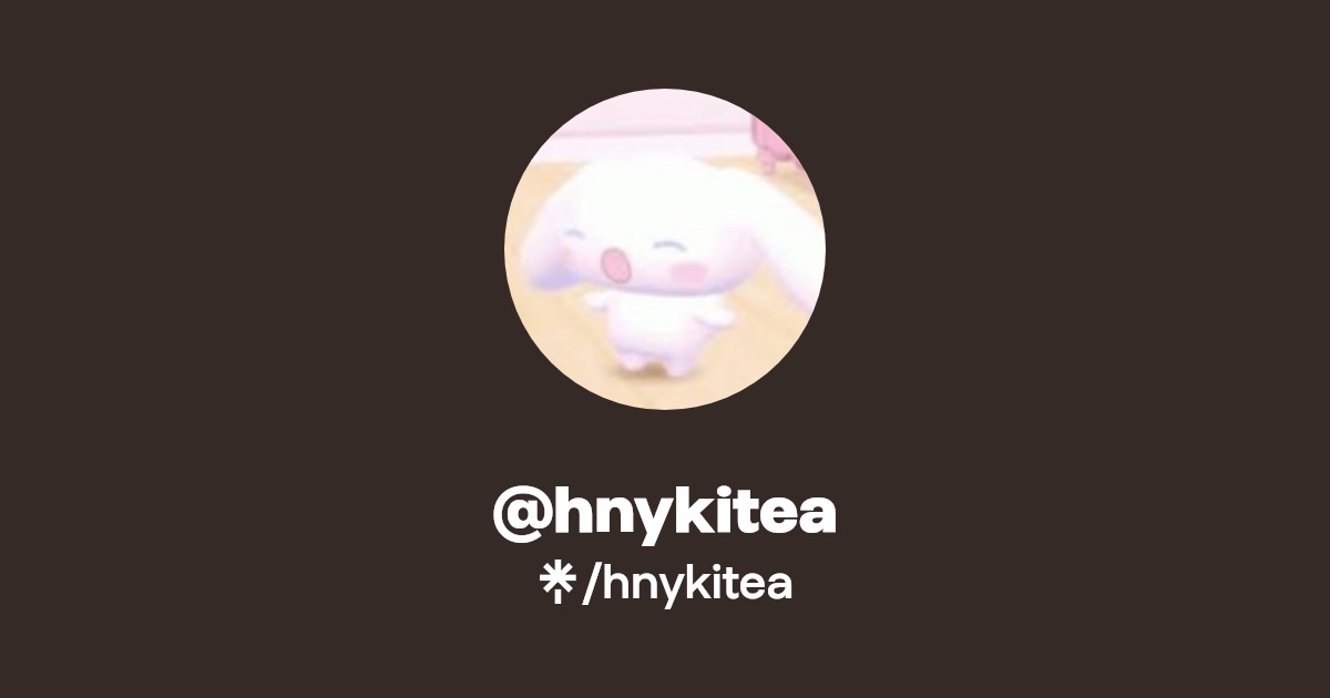 hnykitea - Find @hnykitea Onlyfans - Linktree