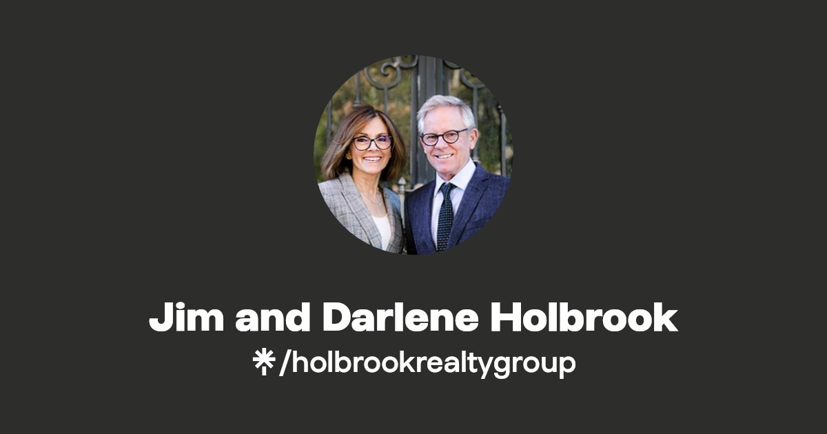 Jim and Darlene Holbrook Instagram, Facebook Linktree