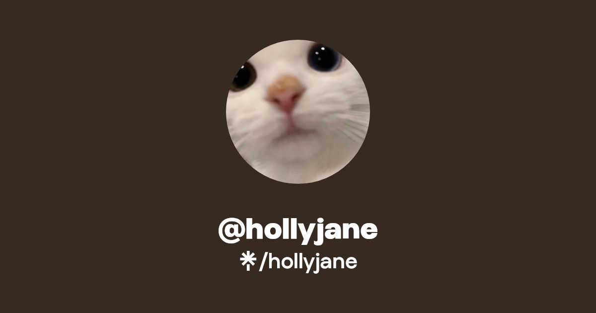 hollyjane | TikTok | Linktree