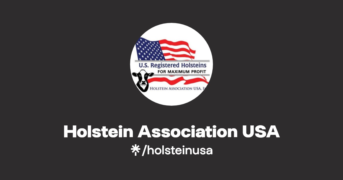Holstein Association USA Instagram, Facebook Linktree