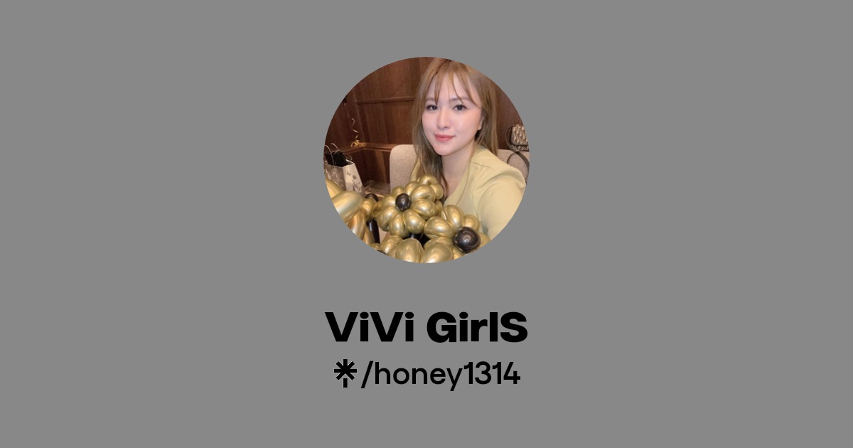 ViVi GirlS Official TikTok, Instagram, Facebook Linktree