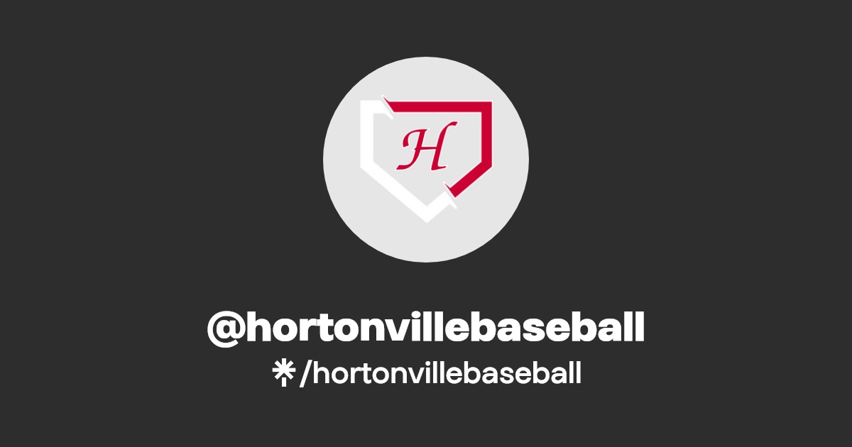 hortonvillebaseball Instagram, Facebook Linktree