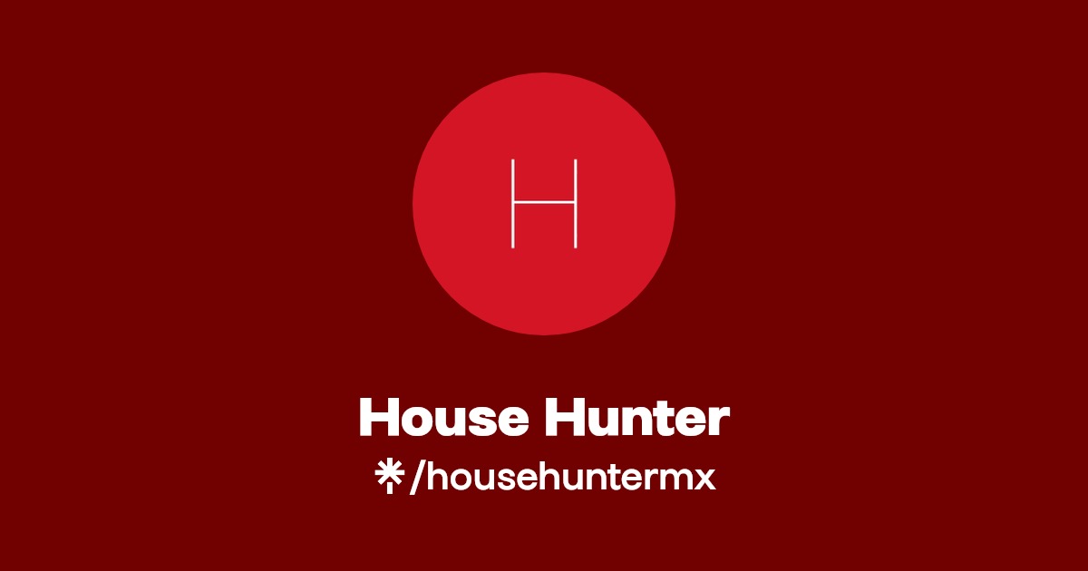 House Hunter Instagram, Facebook, TikTok Linktree