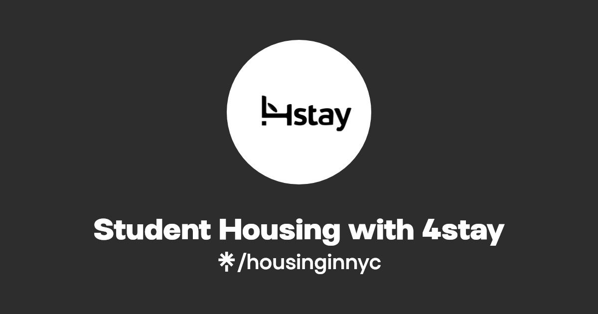 Student Housing with 4stay Linktree