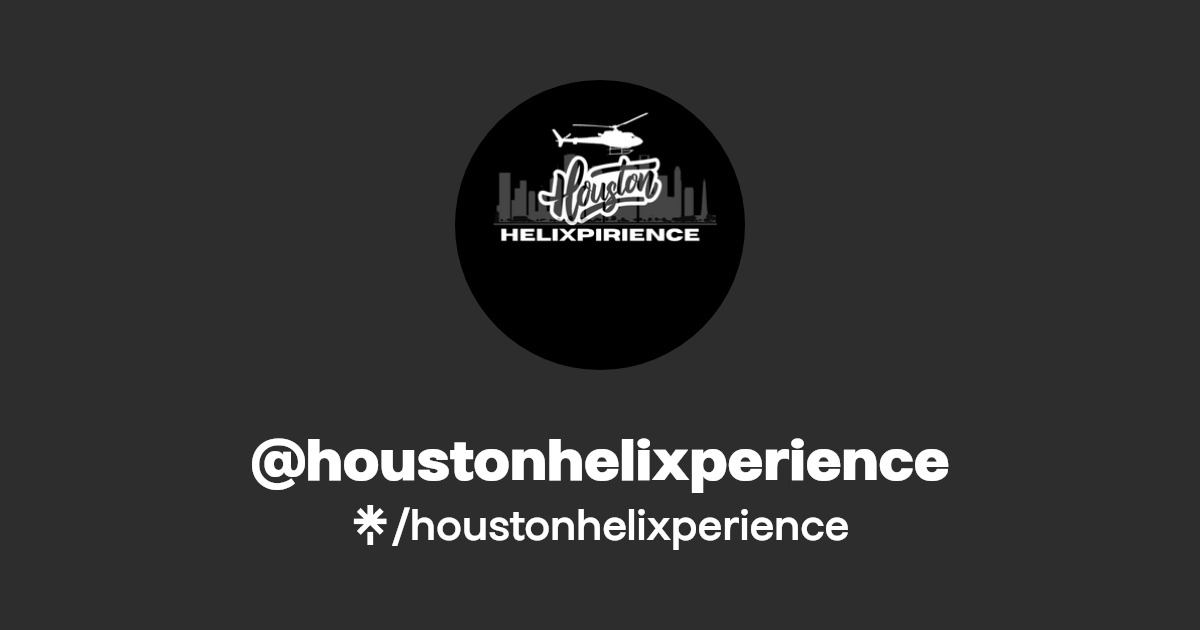houstonhelixperience Instagram, TikTok Linktree