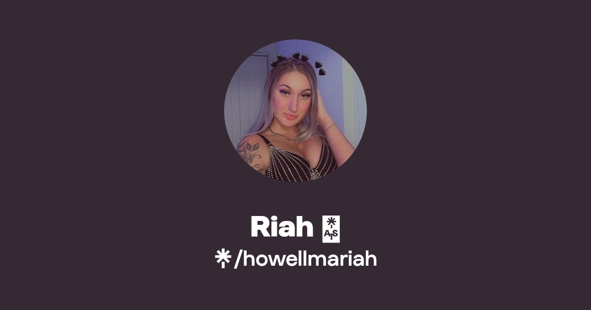 Riah 💗 - Find Riah 💗 Onlyfans - Linktree
