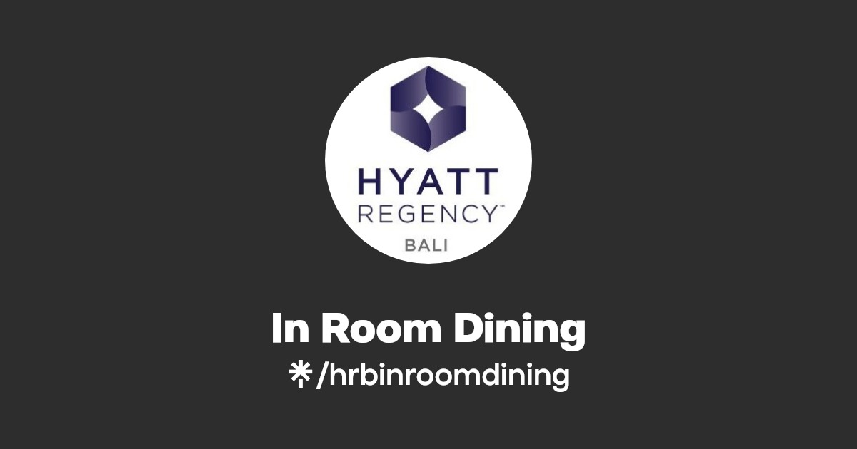 In Room Dining Linktree
