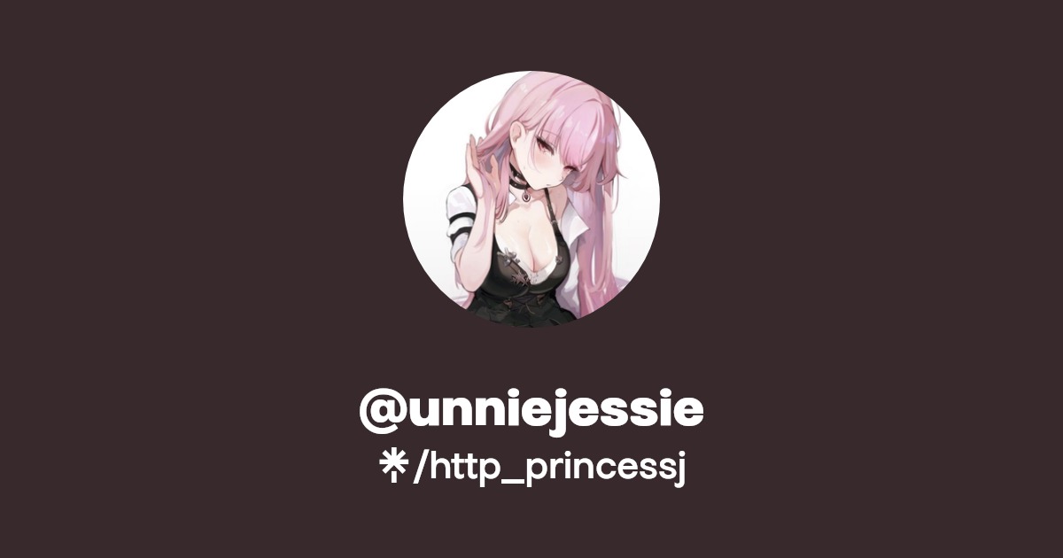 @unniejessie - Find @unniejessie Onlyfans - Linktree