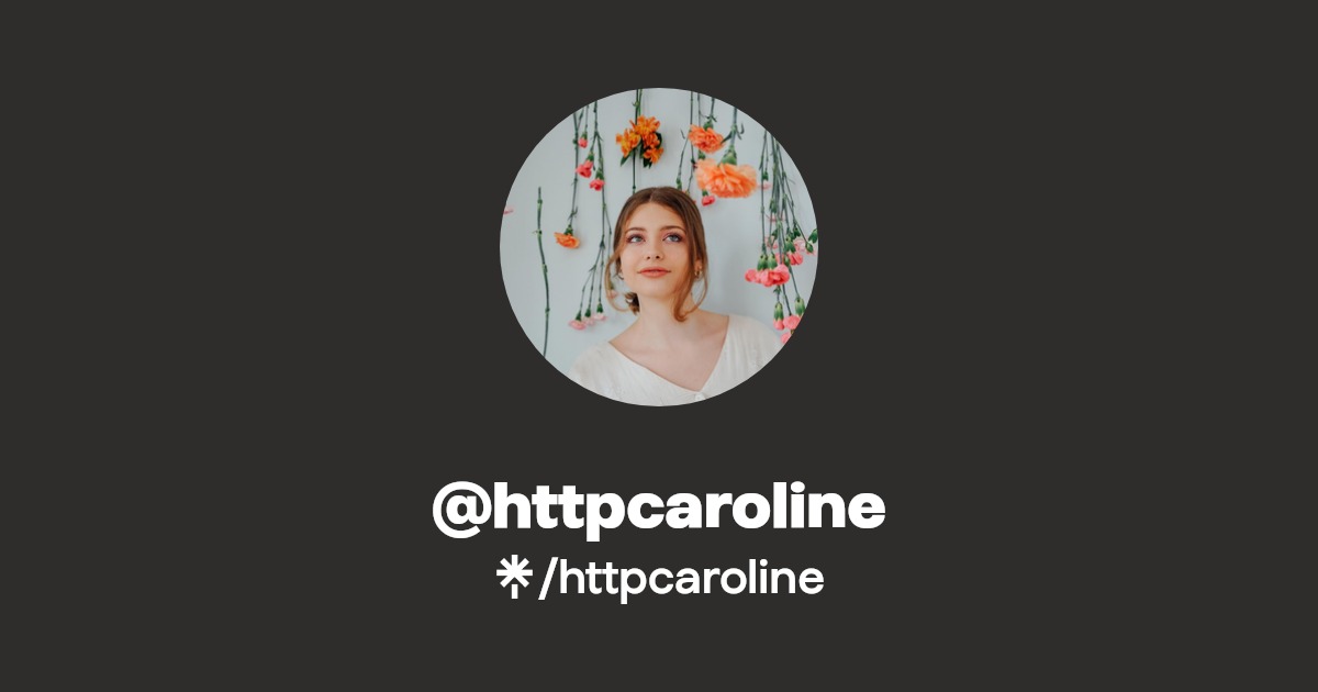 httpcaroline Instagram Linktree