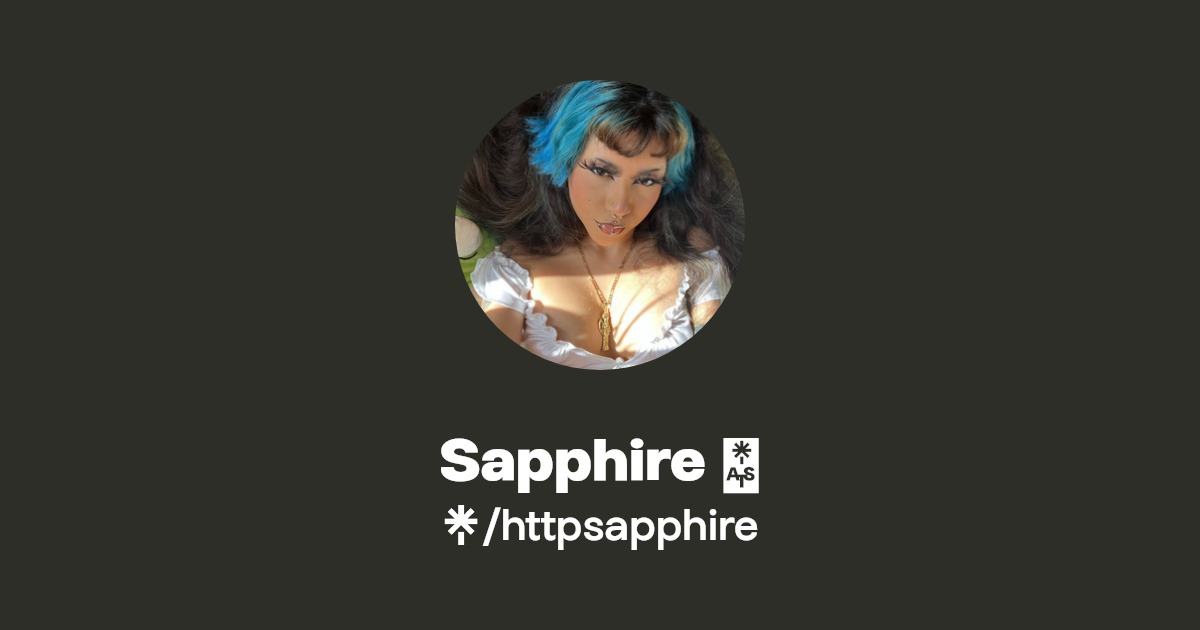 Sapphire 🦋 - Find Sapphire 🦋 Onlyfans - Linktree