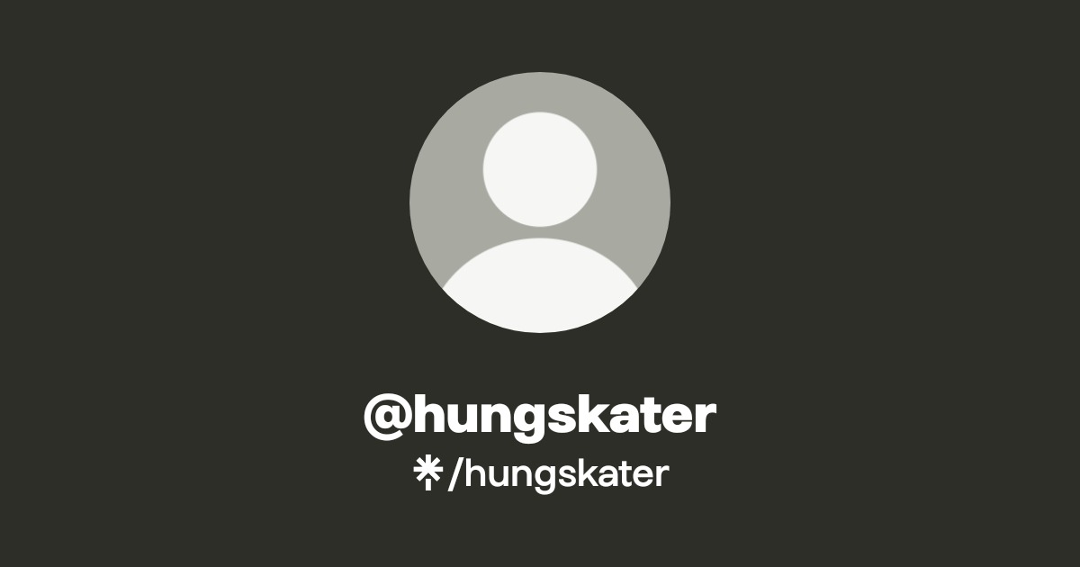 @hungskater | Linktree