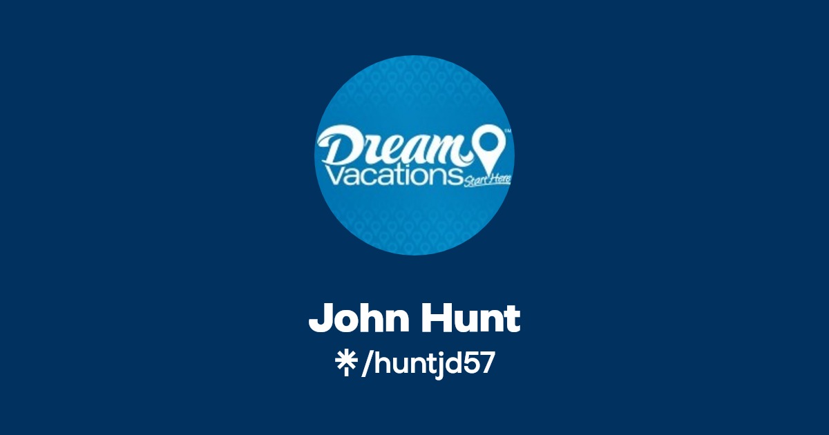 John Hunt Instagram, Facebook Linktree