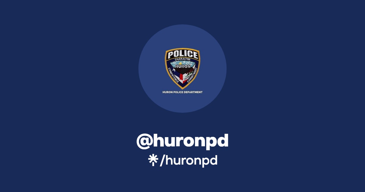 huronpd Facebook Linktree