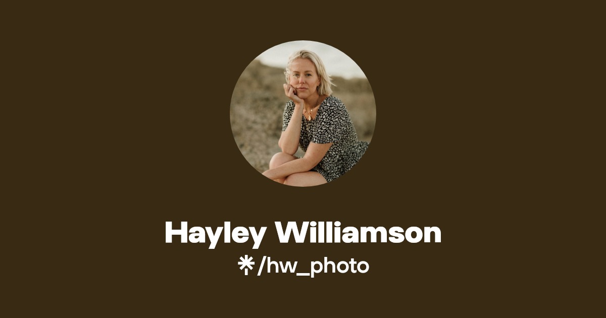 Hayley Williamson Linktree