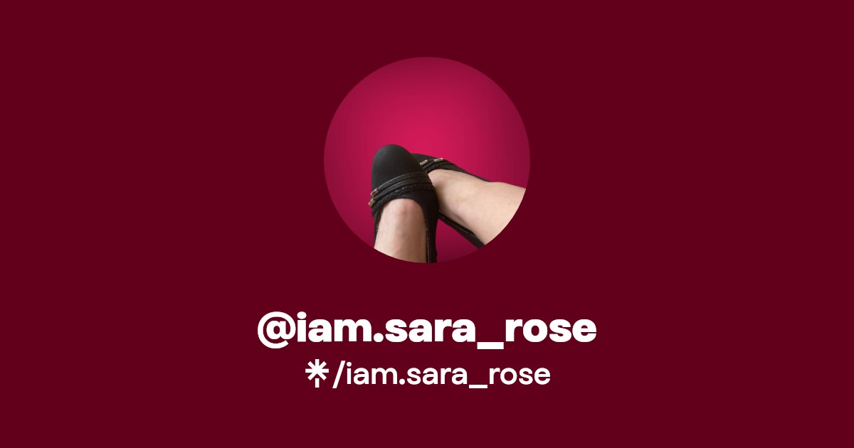 iam.sara_rose - Find @iam.sara_rose Onlyfans - Linktree