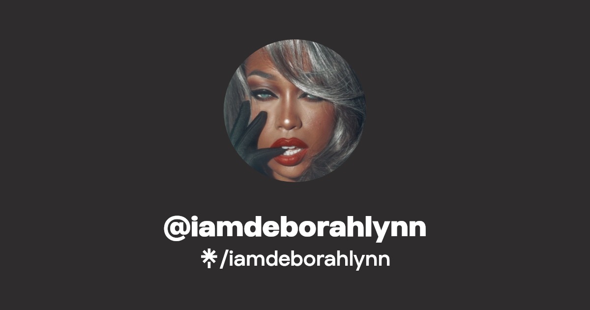 iamdeborahlynn - Find @iamdeborahlynn Onlyfans - Linktree