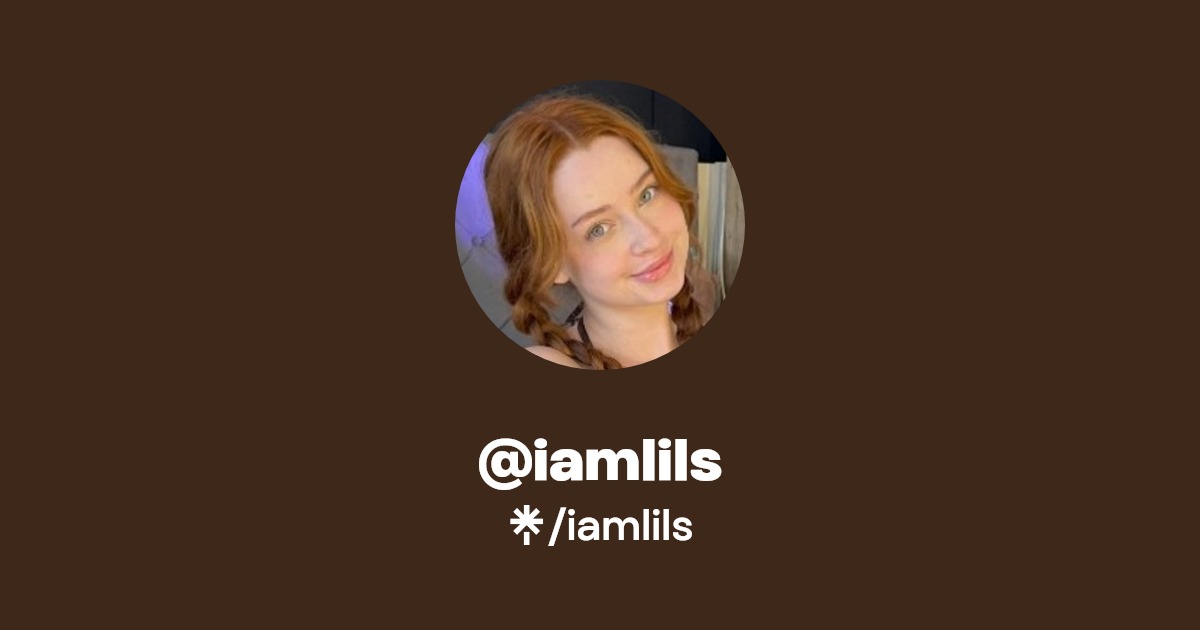 iamlils - Find @iamlils Onlyfans - Linktree