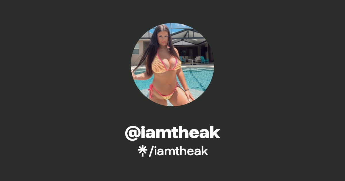 iamtheak - Find @iamtheak Onlyfans - Linktree