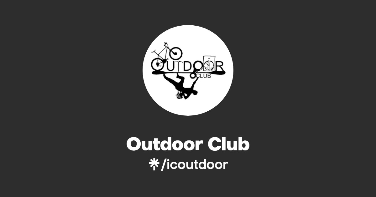 Outdoor Club Instagram Linktree
