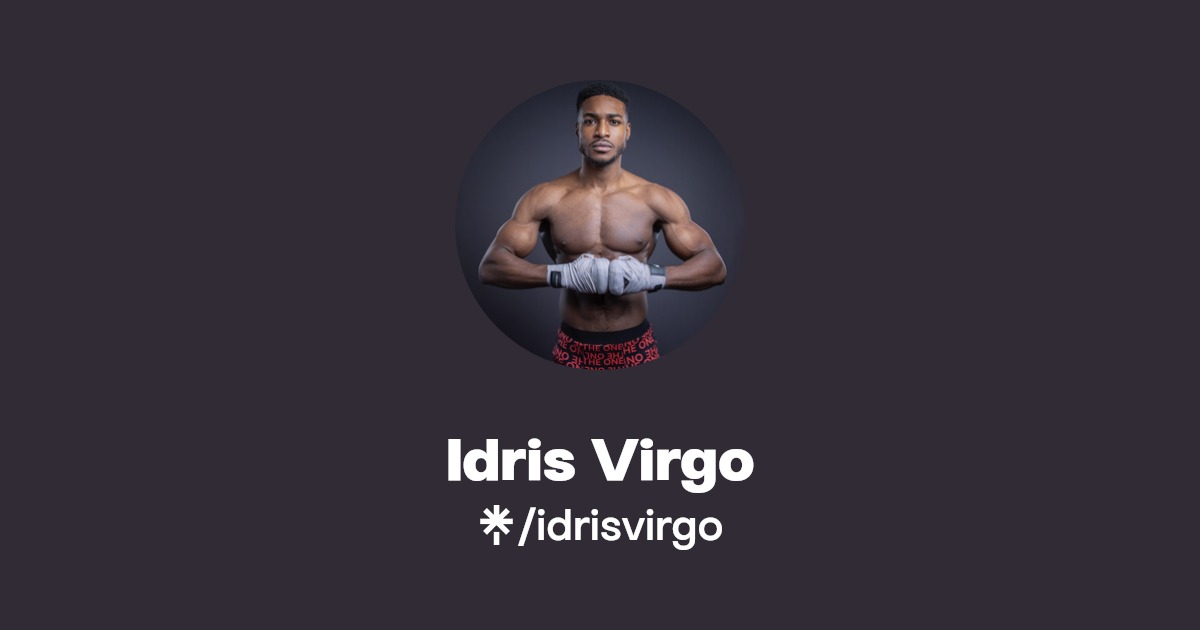 Idris Virgo - Find Idris Virgo Onlyfans - Linktree