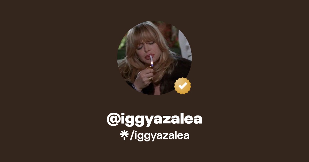 iggyazalea - Find @iggyazalea Onlyfans - Linktree