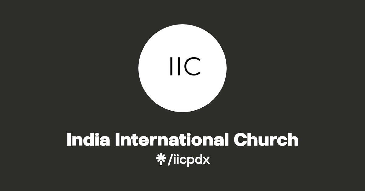 India International Church Facebook Linktree