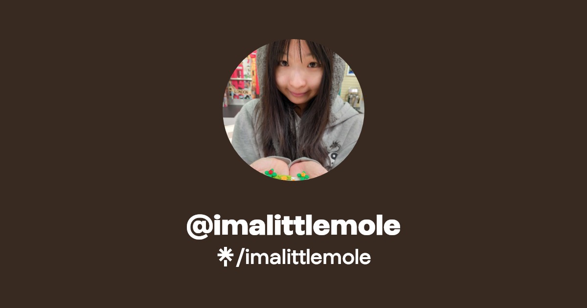 imalittlemole Instagram, Twitch Linktree