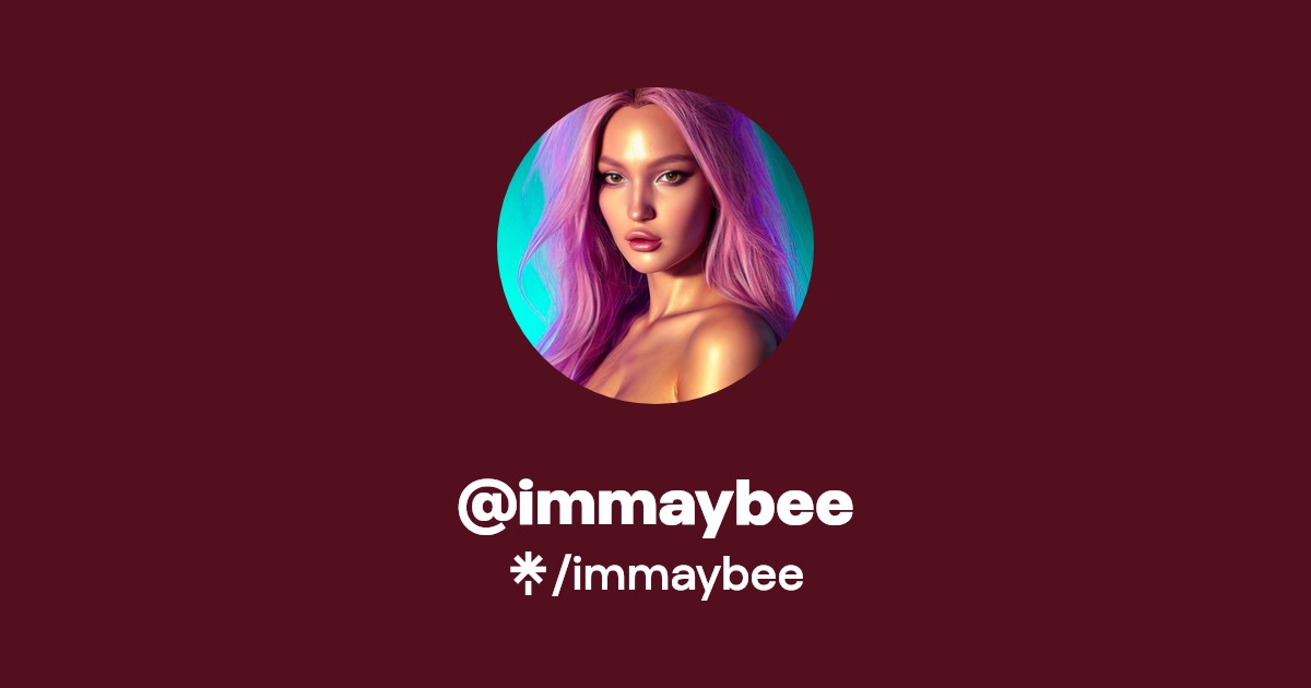 immaybee | Instagram | Linktree