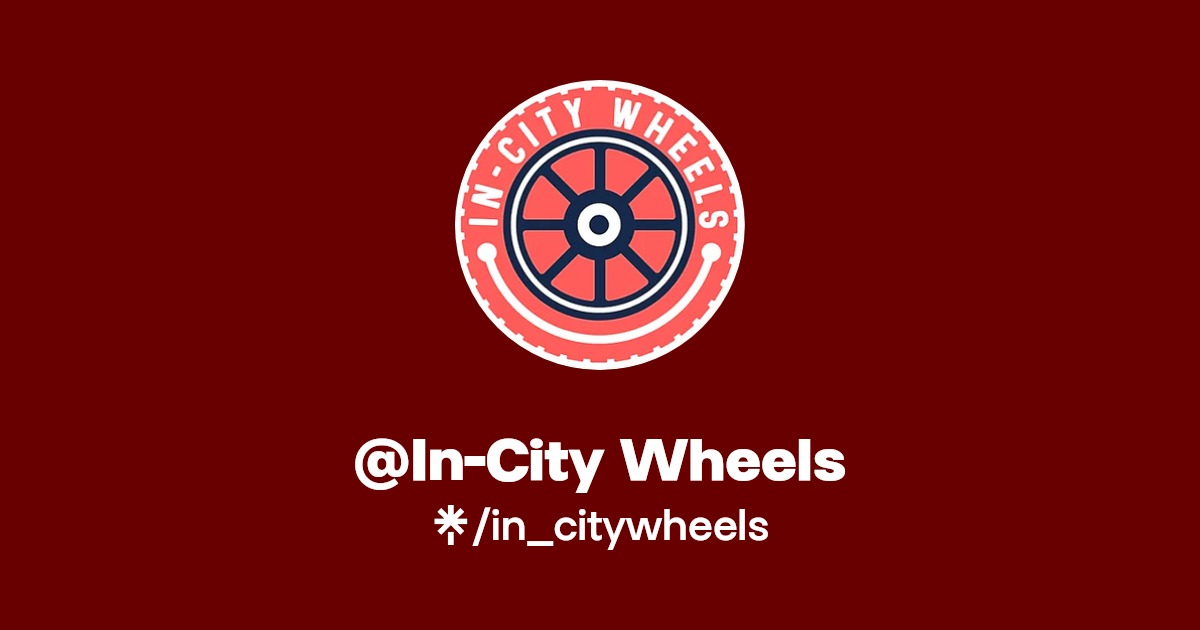 in_citywheels's link in bio Latest Products and socials Linktree