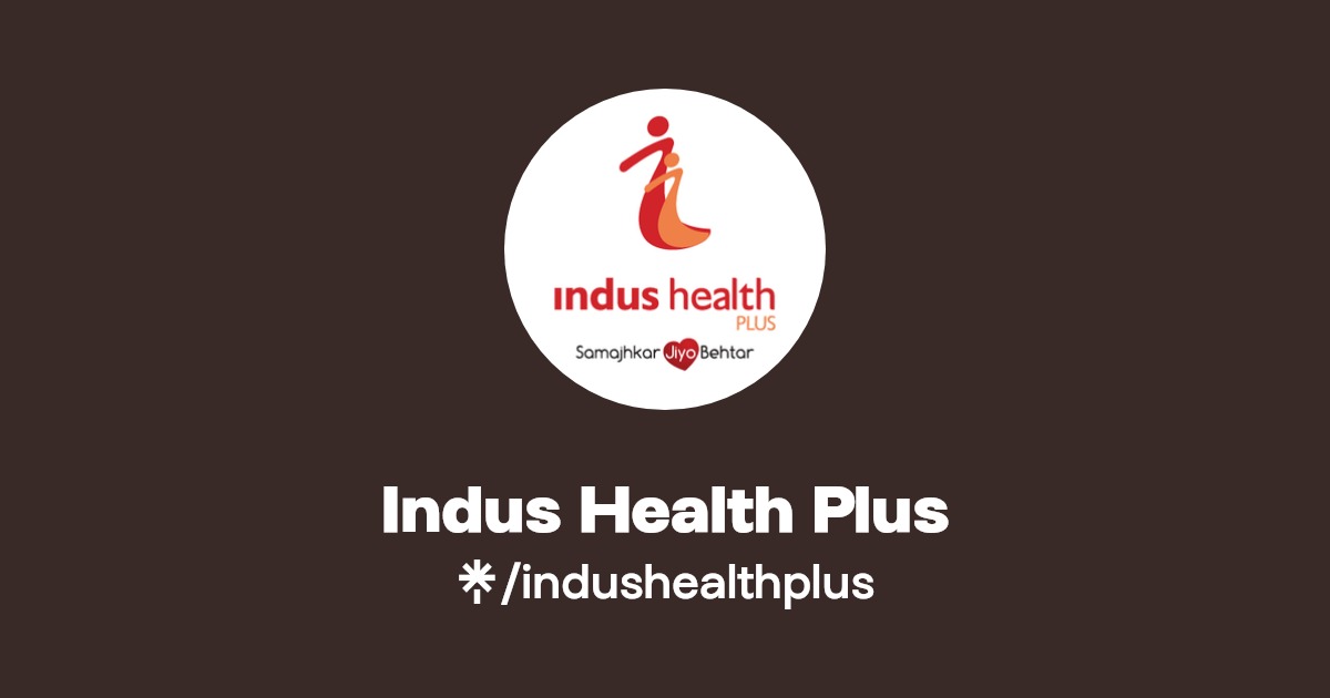 Indus Health Plus Instagram, Facebook Linktree