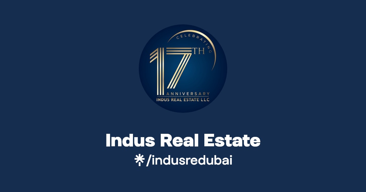 Indus Real Estate Instagram, Facebook, TikTok Linktree